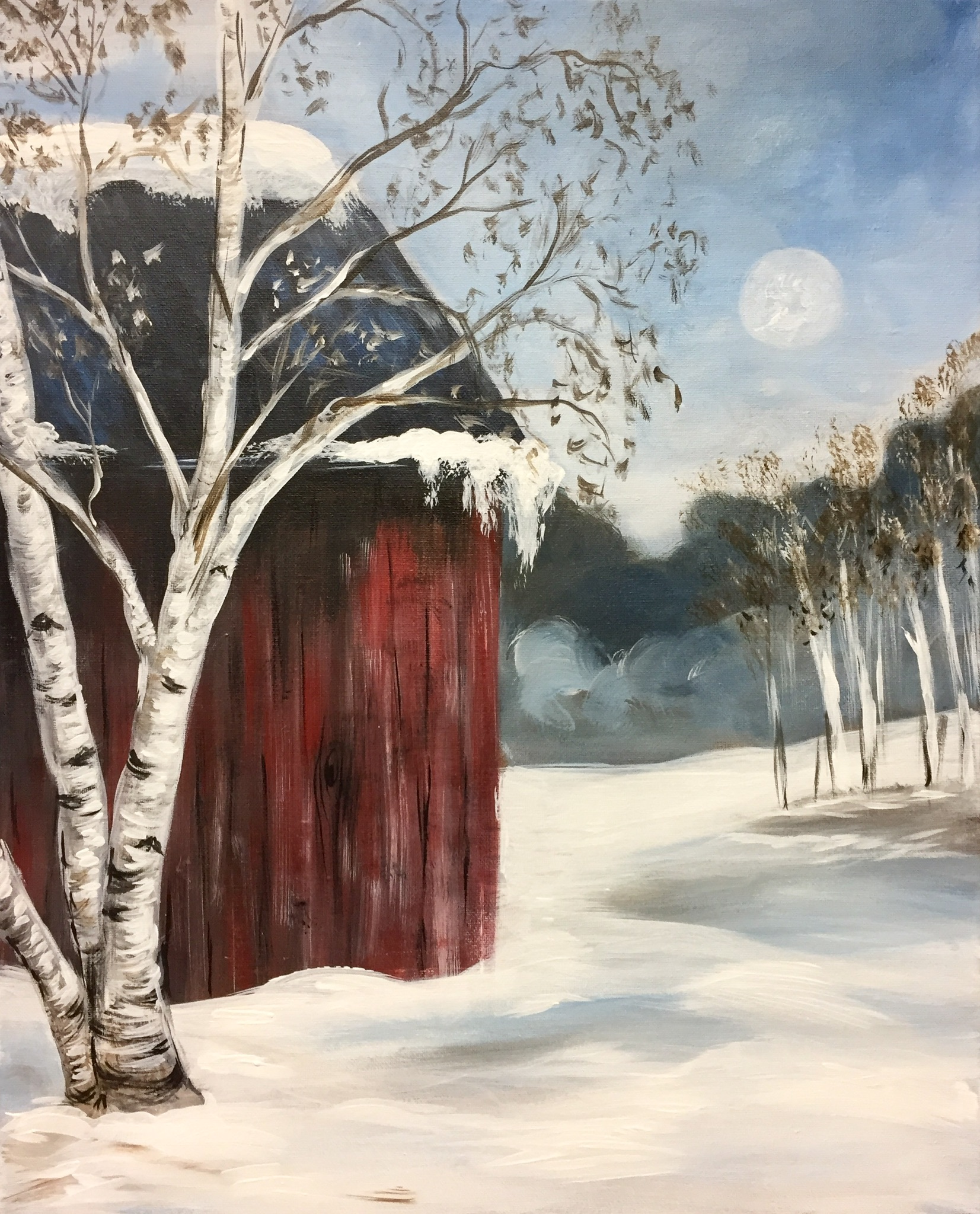 WINTER IN THE COUNTRY @ Backyard Steak pit | Art Rave Inc.